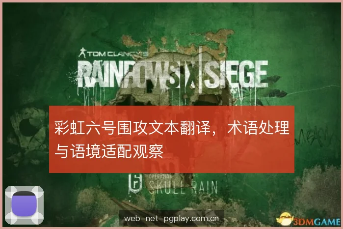 彩虹六号围攻文本翻译，术语处理与语境适配观察